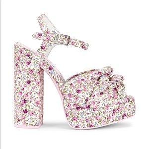 NWOT Jeffery Campbell Floral Shoes